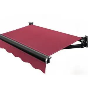 어닝 방수 캐노피 카페 차양막 다크그린 창고 테라스