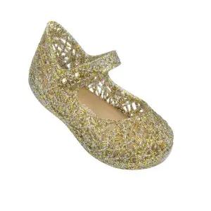 [토박스] (130-190mm) 미니멜리사 캄파나 지그재그 골드 샌들 신발 MSKCG2TSZG11GOL