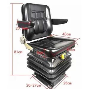 지게차시트 푹신 편한 시트 대형 팔걸이 운전석 쿠션