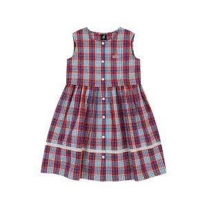 [캉골키즈](대전신세계)슬리브리스 체크 원피스 SB 2105 레드 (ASBCOP21050RE)