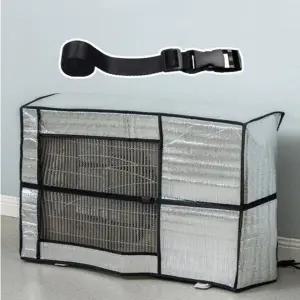 (타입 3P 96x40x70cm)실외기 커버 방수 덮개 3P 보호 방진 방열 에어컨 에어콘 바람막이 가리개 가림막