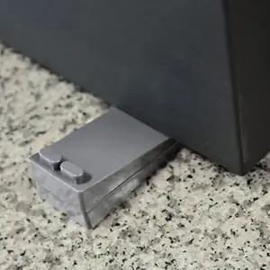 도어고정 문고정장치 경첩 받침 스토퍼 2p 현관문 틈막이 바람막이 장치 안전 고임목