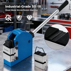 수동 판금 엣지 프레싱 기계 금속 수축기 확장기 성형 플랜징 DIY 가공용