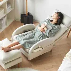 독서의자 접이식 1인용 안락 의자침대 암체어 편한 수유