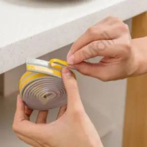 (옵션 문틈고무I형-2mm)문풍지바람막이 현관문문틈막이 현관문고무패킹 2mm5M