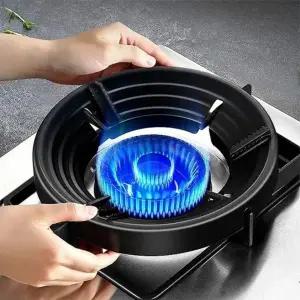 (색상 화구바람막이-블랙)가스버너 캠핑 부르스타 바람차단 가스렌지 바람막이 용품 추천 교체부품