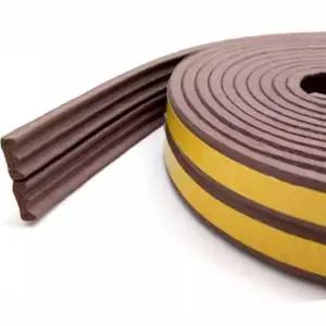 창틀 바람막이 문풍지 문틈막이 고무 패킹 4mm x 9mm 창문 틈새막이 외풍 차단