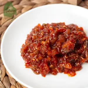 건담농수산 맛있게 매운 비빔낙지젓 낙지젖갈 일주일반찬 저염