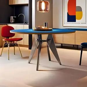 원형 식탁 등받이 원목 접이식