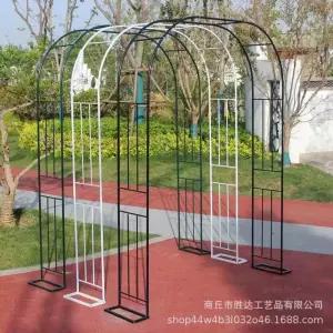 장미아치 울타리 정원 장미 포도나무 덩굴 아치