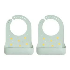 에디슨 실리콘 방수 턱받이 이유식 준비물 백일 선물 BNS