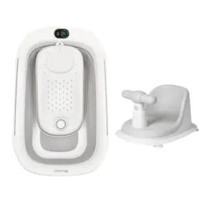 스에노 신생아 접이식 욕조 등받이 목욕 의자 세트 BNS