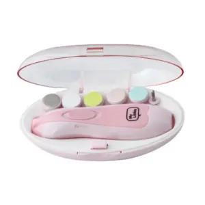 스에노 신생아 네일트리머 아기 손톱 출산 선물 핑크 BNS