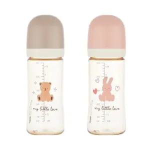 에디슨 아기 수유 완분 젖병 젖꼭지 M 세트 250ml BNS