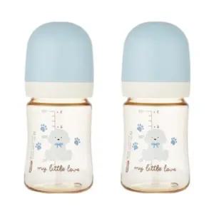 에디슨 신생아 젖병 150ml 출산 선물 준비물 블루X2 BNS