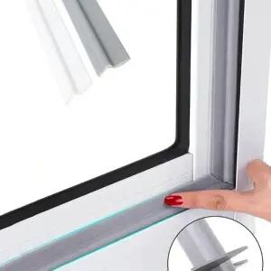 (색상 그레이)창문 슬라이딩 문풍지 방음 10m 바람막이 바람막이 소음차단 10m