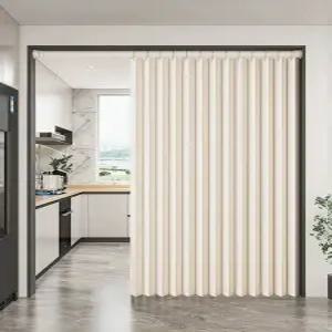 무타공 중문 간이파티션 미닫이 거실 주방 간이중문 커튼 가림막 현관 양쪽 도어