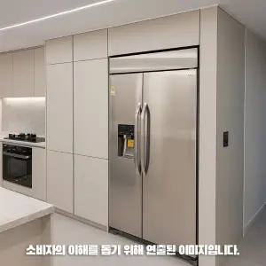 LG전자 S695SI34B 디오스 빌트인 양문형냉장고 정수기형 686L 무료배송 물류설치