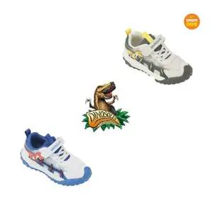 [다이노솔즈](대구신세계)[토박스] 26SS 신상 다이노솔즈 반짝반짝 공룡 LED 운동화 와일드 티라노 키...