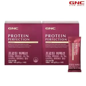 갤러리아 [GNC] 프로틴 퍼펙션 490g (35g x 14포 14일분) x 2개_56760x2