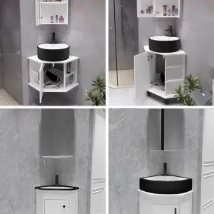 코너 세면대 세트 하부장 코너세면대 화장실 수납장 카운터