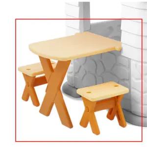 놀이집 연결 테이블의자 세트 유아책상 홈스쿨 모던 매장꾸미기