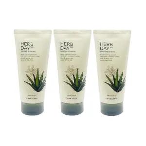 더페이스샵 허브데이 페이셜 클렌징폼 알로에 170ml x 3