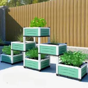 플라스틱 대형 화분 텃밭 플랜트 화단 거실 야외 발코니