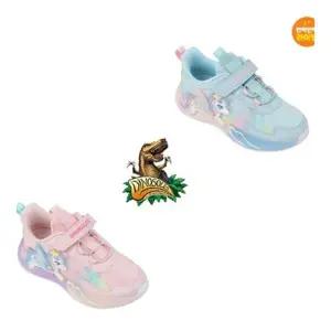 [다이노솔즈](대구신세계)[토박스] 26SS 신상 다이노솔즈 반짝반짝 공룡 LED 운동화 레인보우 유니콘 D...