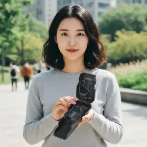 (색상 블랙)오즈모 포켓3 전용 하드 파우치 커버 충격 방지 휴대용 보관 가방 케이스