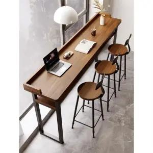 원목 우드슬랩블 의자 블 240 카페 원목식탁 대형