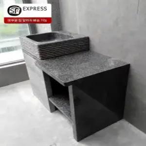 석재 야외 세면대 스톤 A세트 화장실 돌세면대 세면기