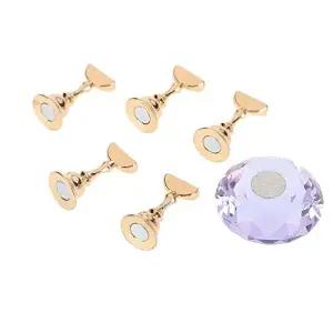 소뉴 네일 아트 디스플레이 스탠드 크리스탈 합금 팁 홀더 마그네틱 매니큐어 살롱 도구 4색()