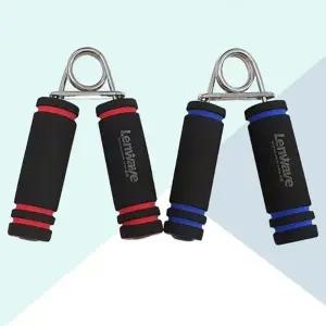 (선택 색상랜덤)남자 여자 근육 강화 쿠션 손잡이 휴대용 악력기 헬스 용품 손악력기 손근육 손가락