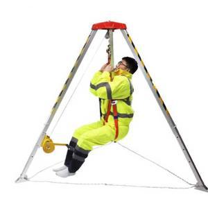 지하 리프트 삼각대 윈치 밀폐 삼발이 수동 도르래 스탠드