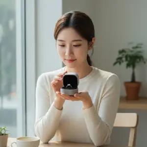 휴대용 반지 보관함 목걸이 귀걸이 주얼리 정리함 여행용 액세서리 함 선물용 보석 케이스