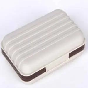 ( )비누받침대 비누받침 비눗갑 비누거치대 샴푸바케이스 휴대용 화이트