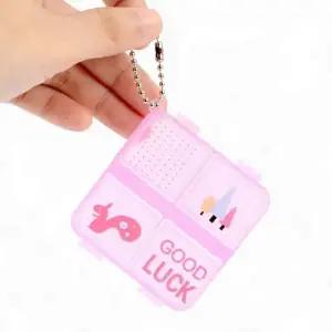 ( )미니수납함 미니 휴대용 케이스 4칸