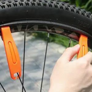 자전거 타이어 주걱 자전거 타이어 레버 휴대용 림보호 공구 수리 로드