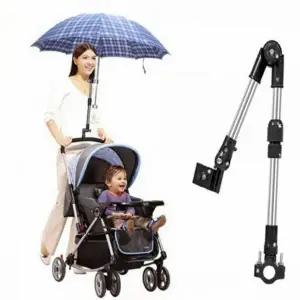유모차 우산 거치대 자전거 우산 거치대 관절형 휠체어 양산 전동차