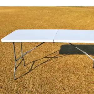 야외테이블 접이식 브로몰딩 행사용 탁자 180cm 오토락 손잡이