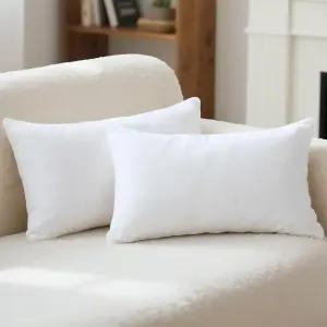 판토스코프 100 버진 섬유 베개 삽입물 프리미엄 마이크로파인 사각형 저자극성 던지기 침실용 서재용 의자