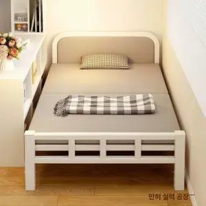 접이식 싱글 침대프레임 깔판 침대 프레임 철제 공간활용