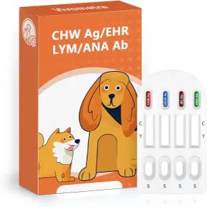 비보메트라 4-in-1 반려견 관리 카드 신호 분석 일반적인 질병을 빠르고 쉽게 집에서 검사할 수 있습니다