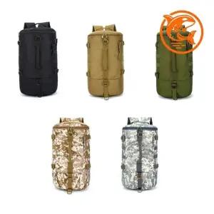 다용도 여행용 원통형 배낭 크로스백 등산용 보스턴백 캠핑 가방