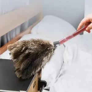 ( )타조 털이개 타조털 먼지털이 제거 먼지떨이 총재