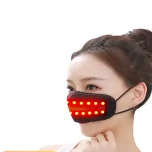 코찜질기 휴대용 비염 마스크 알레르기 블랙 부비동 비강