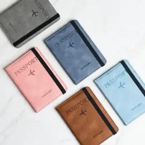 커스텀 여권 카드 지갑 유심보관 각인 고급 여권케이스 해외 여행 여권지갑 휴가