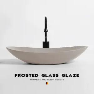 탑볼 41cm 세면기 타원형 수전미 바인도기 간이