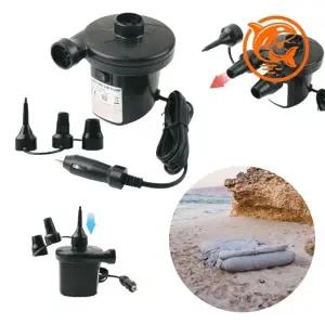 ( )휴대용 에어펌프 차내 공기주입기 에어매트 캠핑 야외용 품질우수